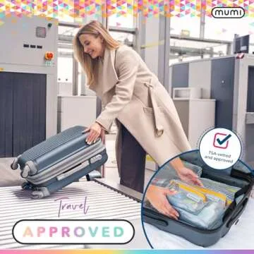 MUMI Travel Toiletry Bag Set – Durable & Stylish Organizers