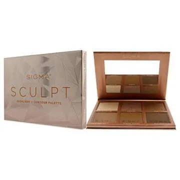 SIGMA Sculpt Highlight Plus Contour Palette for Flawless Skin