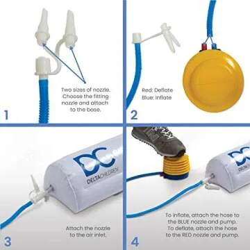Delta Children Inflatable Bed Rails for Toddlers & Kids