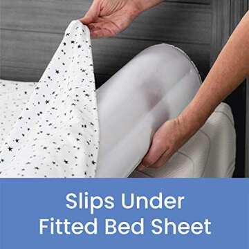 Delta Children Inflatable Bed Rails for Toddlers & Kids