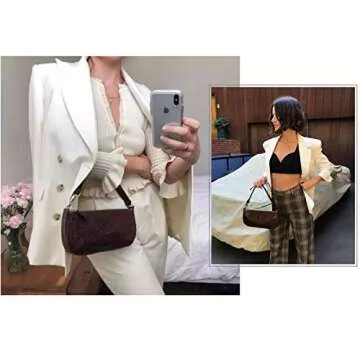 Stylish CHIC DIARY Crocodile Tote Handbag for Women