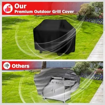 iCOVER 55 Inch Waterproof Grill Cover for BBQ Protection