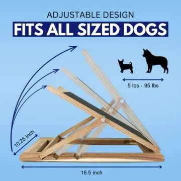 Dog Scratch Pad for Nails – Stress Free Dog Nail Trimmer - Adjustable Scratch Square for Dogs – Training Guide Included - Dog Nail Scratch Board – Alternative to Dog Nail Clippers – 16.5 X 10.25 Inch