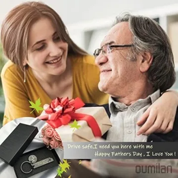 Drive Safe Keychain Romantic Gift for Loved Ones Black Love