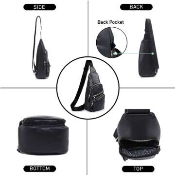 Stylish Emperia Sling Bag with Adjustable Strap for Travel