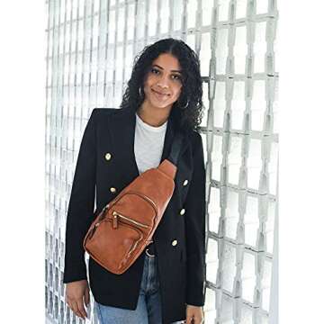 Stylish Emperia Sling Bag with Adjustable Strap for Travel