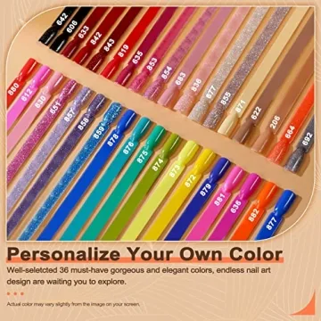 Lavender Violets 36 Color Dip Powder Nail Kit for All