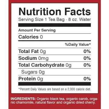 Davidson's Cherry Vanilla Tea - Organic Delight in Every Cup