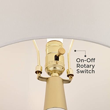 Stylish 360 Lighting Nesbit USB Table Lamps Set for Home