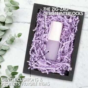 MagicWater Supply - 1 LB - Lavender - Crinkle Cut Paper Shred Filler great for Gift Wrapping, Basket Filling, Birthdays, Weddings, Anniversaries