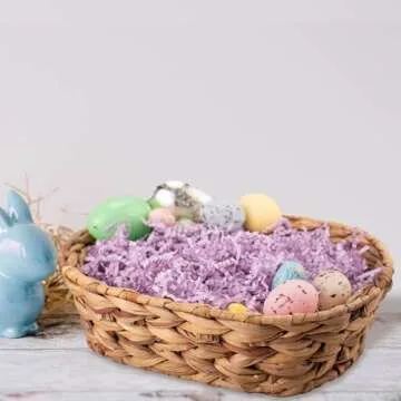 MagicWater Supply - 1 LB - Lavender - Crinkle Cut Paper Shred Filler great for Gift Wrapping, Basket Filling, Birthdays, Weddings, Anniversaries