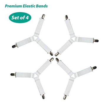 RayTour Bed Sheet Holder Straps Stay Neat & Tidy