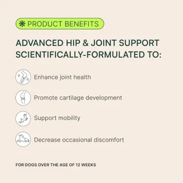 Wuffes Chewable Dog Hip & Joint Supplement for Large Breeds