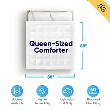 Equinox International Queen Comforter - Soft and Cozy