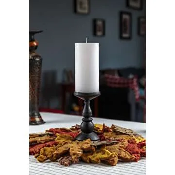 Melt Candle Pillar Candles, 3 Pack - Unscented Pillars for Home