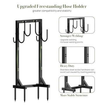Durable Winpull Garden Hose Holder for Easy Organization