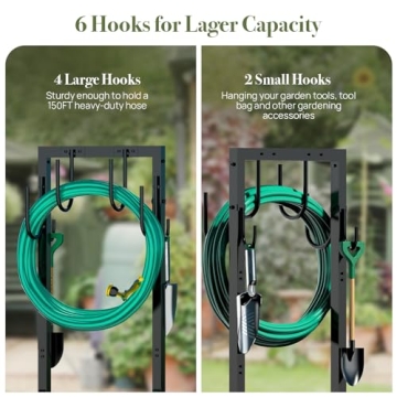 Durable Winpull Garden Hose Holder for Easy Organization
