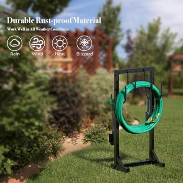 Durable Winpull Garden Hose Holder for Easy Organization