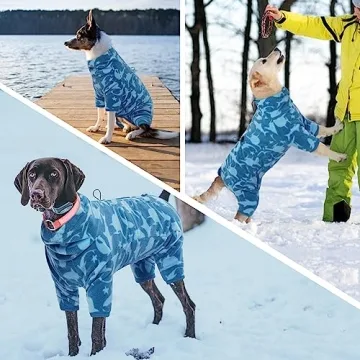 Warm Winter Dog Coat with Luminous Zipper - ROZKITCH