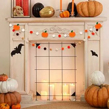 Tatuo Felt Garland Set for Thanksgiving and Halloween