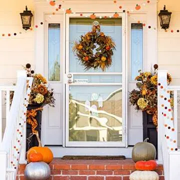 Tatuo Felt Garland Set for Thanksgiving and Halloween