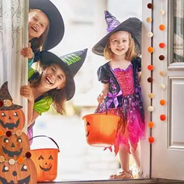 Tatuo Felt Garland Set for Thanksgiving and Halloween