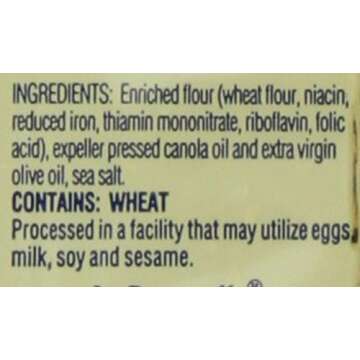 La Panzanella Mini Croccantini - Artisan Crackers Pack of 6