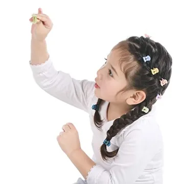 Funtopia 72 Pcs Mini Hair Claw Clips Assorted Colors