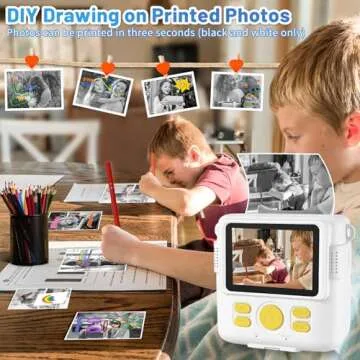 Perfect Instant Print Camera for Kids Ages 3-12
