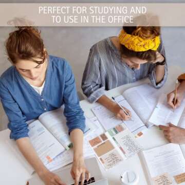 Pastel Sticky Notes Set of 528 - Cute Office Supplies