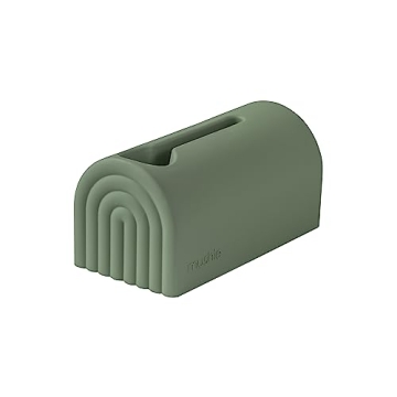 Mushie Bath Spout Cover | Soft Silicone Bathtub Faucet Safety Guard for Kids | Universal Fit (Dried ...