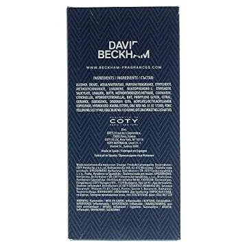 David Beckham Classic Blue Men's Eau de Toilette Spray - Ultimate Freshness and Value in a 3 Ounce B...