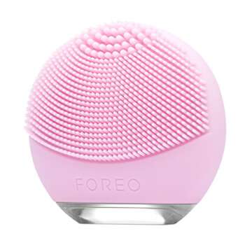 FOREO LUNA go Portable and Personalized Facial Cleansing Brush for Normal Skin