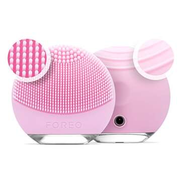 FOREO LUNA go Portable and Personalized Facial Cleansing Brush for Normal Skin