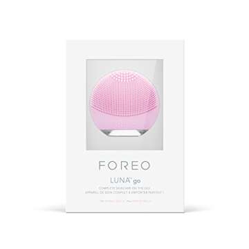 FOREO LUNA go Portable and Personalized Facial Cleansing Brush for Normal Skin
