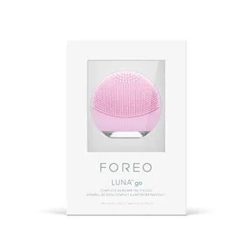 FOREO LUNA go Portable and Personalized Facial Cleansing Brush for Normal Skin