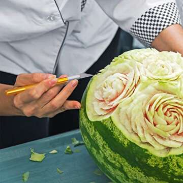 Gejoy Hobby Knife Craft Knife with Stainless Steel Blades, Precision Cutter Utility Kit for Cutting and Trimming, Art Carving, Multicolored (12 Pieces Hobby Knife and 60 Pieces Blades)