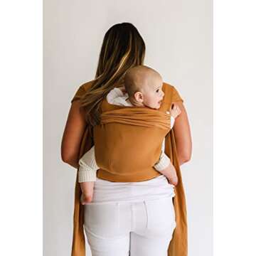 Lalabu Simple Baby Wrap | Forget The Complex Baby Sling Wrap, Grab a Simple No-Tie, Comfortable & Ea...