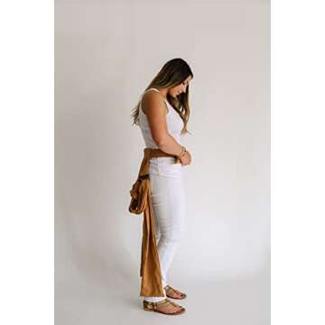 Lalabu Simple Baby Wrap | Forget The Complex Baby Sling Wrap, Grab a Simple No-Tie, Comfortable & Easy-to-Use Lalabu Baby Wearing Wrap | Infant Baby Carrier Wrap for 3 Months - 2 Years (Camel)