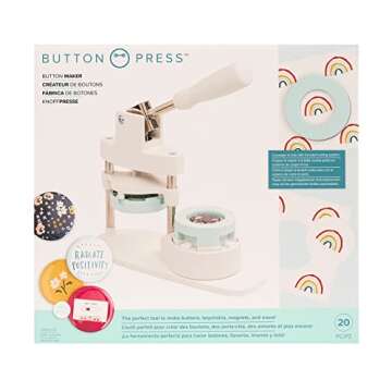 Creative We R Memory Keepers Button Press Kit for DIY