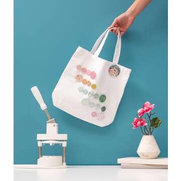 Creative We R Memory Keepers Button Press Kit for DIY