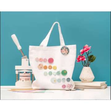 Creative We R Memory Keepers Button Press Kit for DIY