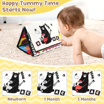 URMYWO Tummy Time Toys - Perfect Baby Sensory Gift