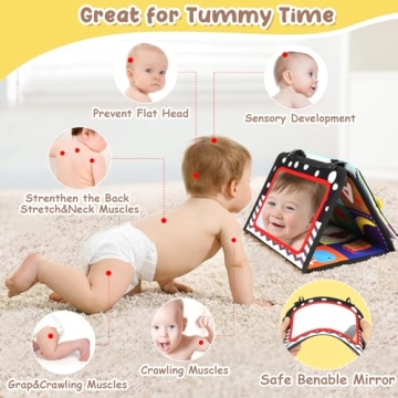URMYWO Tummy Time Toys - Perfect Baby Sensory Gift