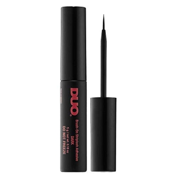Duo Brush-On Striplash Adhesive Dark Tone for Perfect Lashes