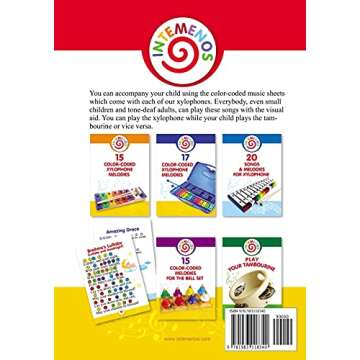 23 Letter-Coded Melodies for Easy Xylophone Learning