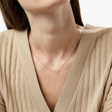 Ana Luisa Interlocking Circles Necklace for Women