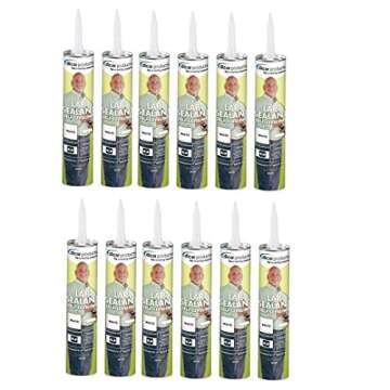 RV Wholesale Direct Dicor 501LSW-1 Rubber Roof Sealant Caulk (12 Pack)