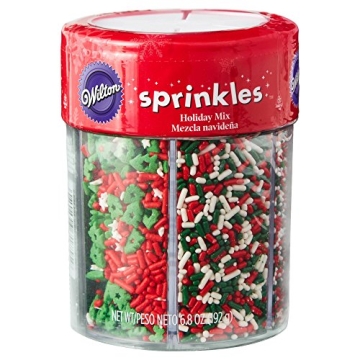 Wilton Holiday Mix Sprinkles for Festive Baking