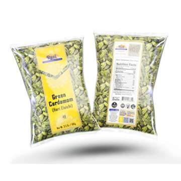 Rani Green Cardamom Pods Spice (Hari Elachi) 3.5oz (100g) ~ All Natural | Vegan | Gluten Friendly | NON-GMO | Product of India
